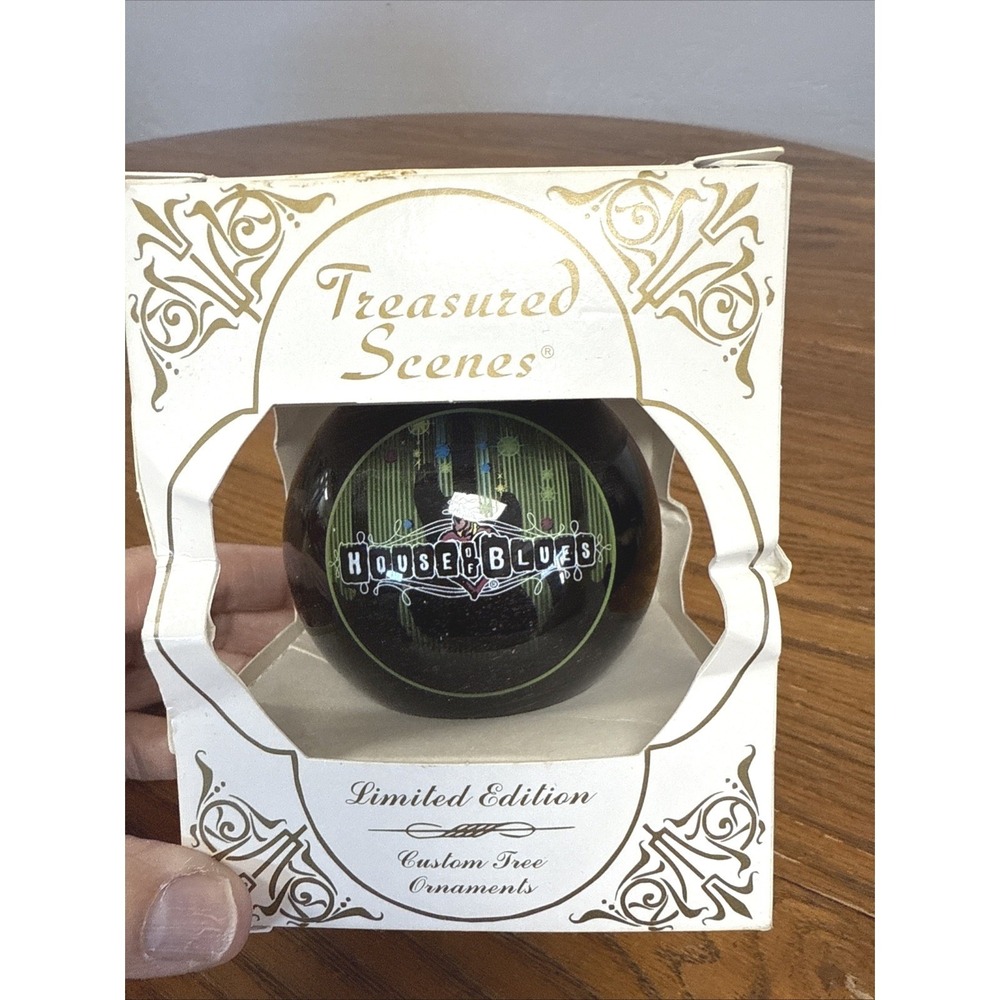 House of‎ Blues Treasured Scenes Limited Edition Rock N Roll Christmas Ornament